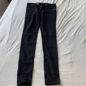 AG Adriano Goldschmied Black Skinny Jeans